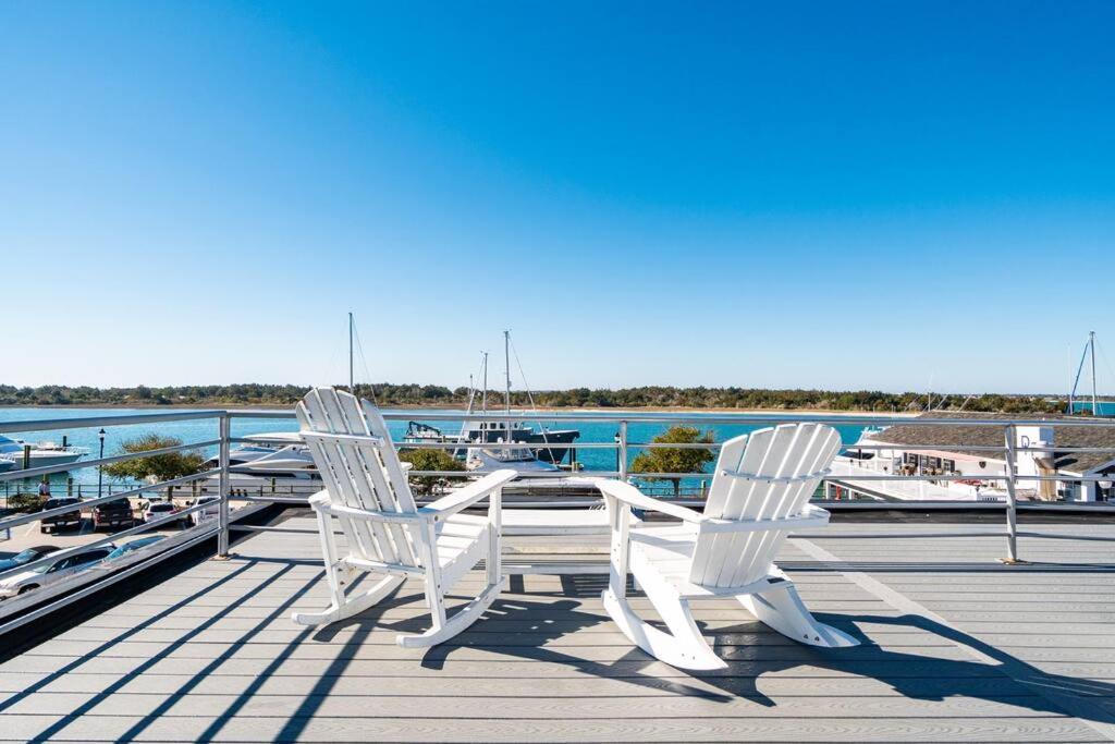 Why Knot Getaway...Rooftop With Waterview! Unit D Beaufort Dış mekan fotoğraf
